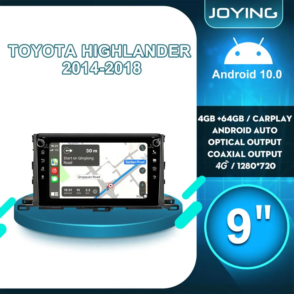 9"Radio 1 Din Android 10 Multimedia 4GB 64GB Car Radio Stereo Head Unit For Toyota Highlander 2014 2018 Carplay 4G Android Auto
9"Radio 1 Din Android 10 Multimedia 4GB 64GB Car Radio Stereo Head Unit For Toyota Highlander 2014 2018 Carplay 4G Android Auto