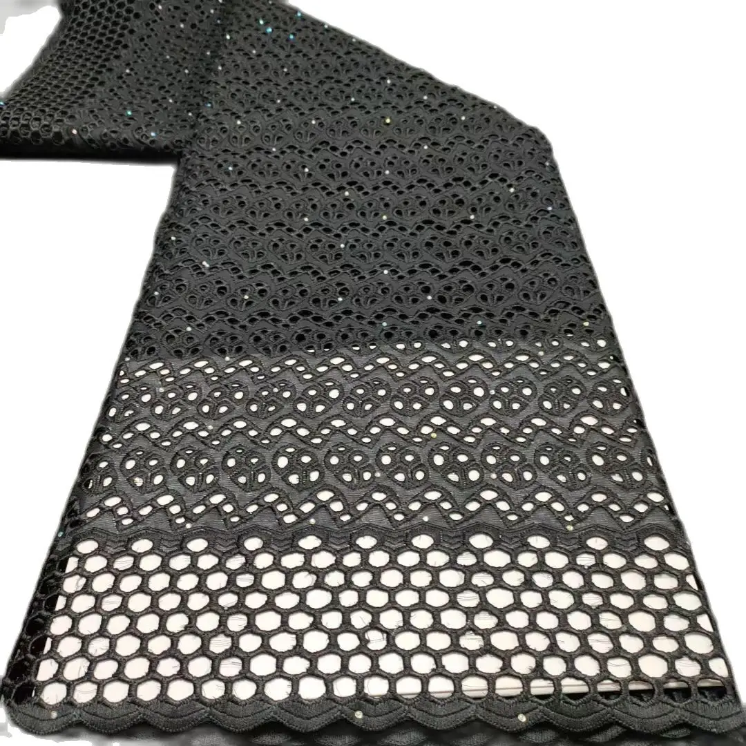 Nigerian Cotton Lace High Quality Swiss Fashion For Brithday Prom Party African Noble And Elegant Silk Soft 5 Yards Fabric
Nigerian Cotton Lace High Quality Swiss Fashion For Brithday Prom Party African Noble And Elegant Silk Soft 5 Yards Fabric