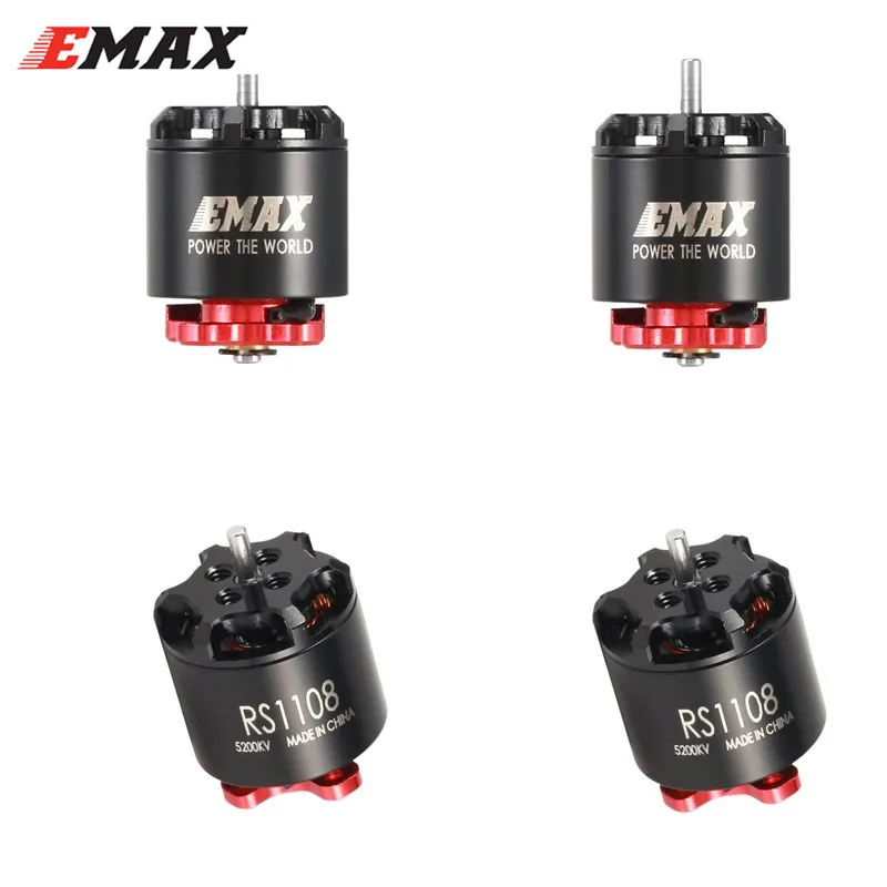 

EMAX RS1108 4500KV 5200KV 6000KV 2S Brushless Motor For Micro FPV Racing RC Drone Accessory