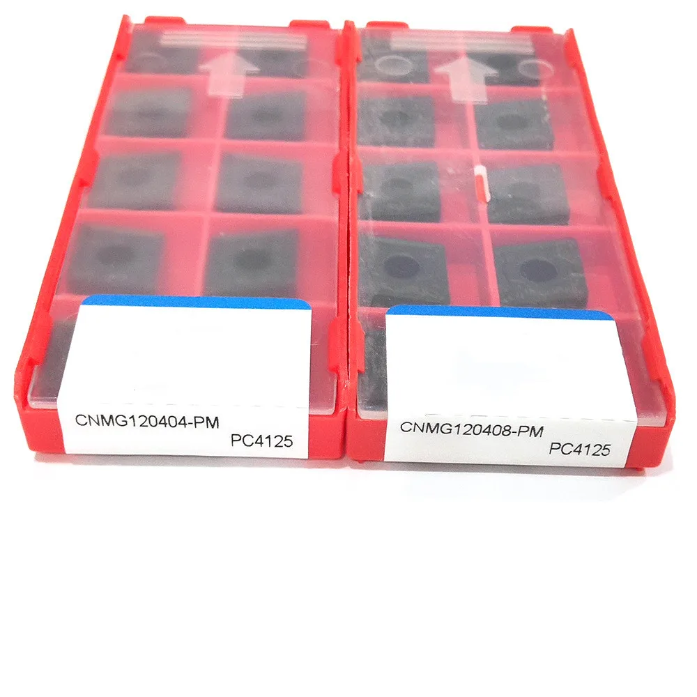 10pcs/lot CNMG120404-PM PC4125 CNMG120408-PM PC4125 Milling Tool CNC External Turning Tool Hard Alloy Lathe Cutter 
10pcs/lot CNMG120404-PM PC4125 CNMG120408-PM PC4125 Milling Tool CNC External Turning Tool Hard Alloy Lathe Cutter
