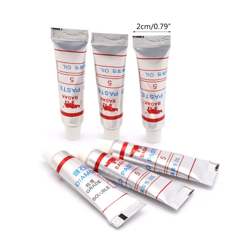 12pcs Diamond Polishing Lapping Paste 320-1000 Grit W40-W0.5 Metal Glass Jewerly Grinding Compound Abrasive Tools
12pcs Diamond Polishing Lapping Paste 320-1000 Grit W40-W0.5 Metal Glass Jewerly Grinding Compound Abrasive Tools
