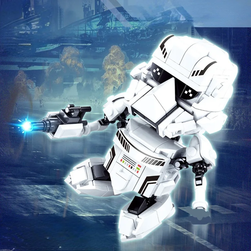 Disney Cartoon Star War Mini Blocks Toys Imperial Stormtrooper Action Figures Bricks Kids Mini Anime Model
Disney Cartoon Star War Mini Blocks Toys Imperial Stormtrooper Action Figures Bricks Kids Mini Anime Model