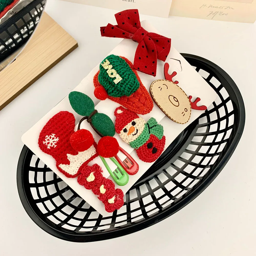 Christmas Girls Women 's Hair Clip Set Santa Claus Hairpins Cartoon Kawaii Super Hairclips Fantastic Gift Party Hairpin Sweet
Christmas Girls Women 's Hair Clip Set Santa Claus Hairpins Cartoon Kawaii Super Hairclips Fantastic Gift Party Hairpin Sweet
