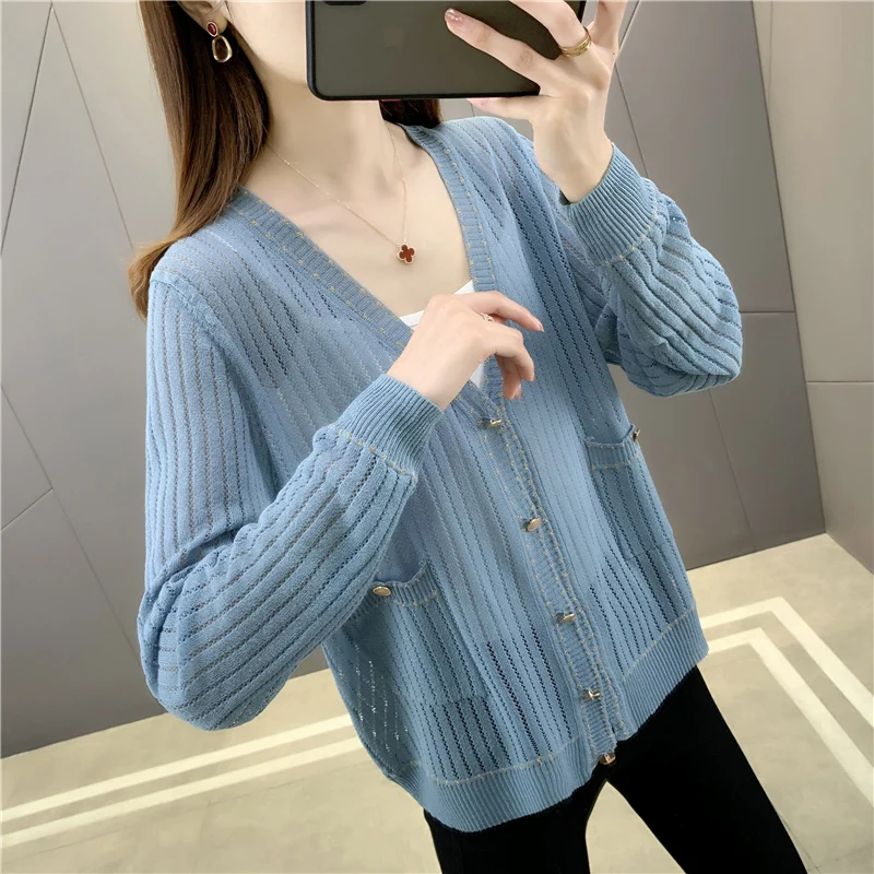Room 195194, 5 line no. 1 】 to film pocket is prevented bask in knitting cardigan 35 v-neck thin model
Room 195194, 5 line no. 1 】 to film pocket is prevented bask in knitting cardigan 35 v-neck thin model