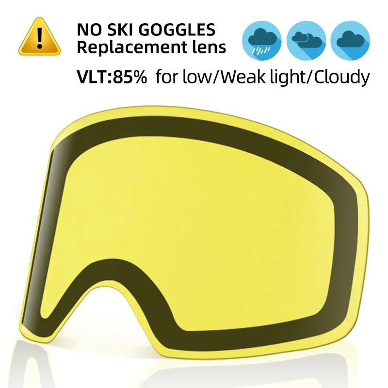WILDMTAIN Yellow Lens for G1 Ski Goggles Dual Layers Anti fog Lens, UV Protection Ski Lens (Lens Only, Not a Full Ski Goggles )
WILDMTAIN Yellow Lens for G1 Ski Goggles Dual Layers Anti fog Lens, UV Protection Ski Lens (Lens Only, Not a Full Ski Goggles )