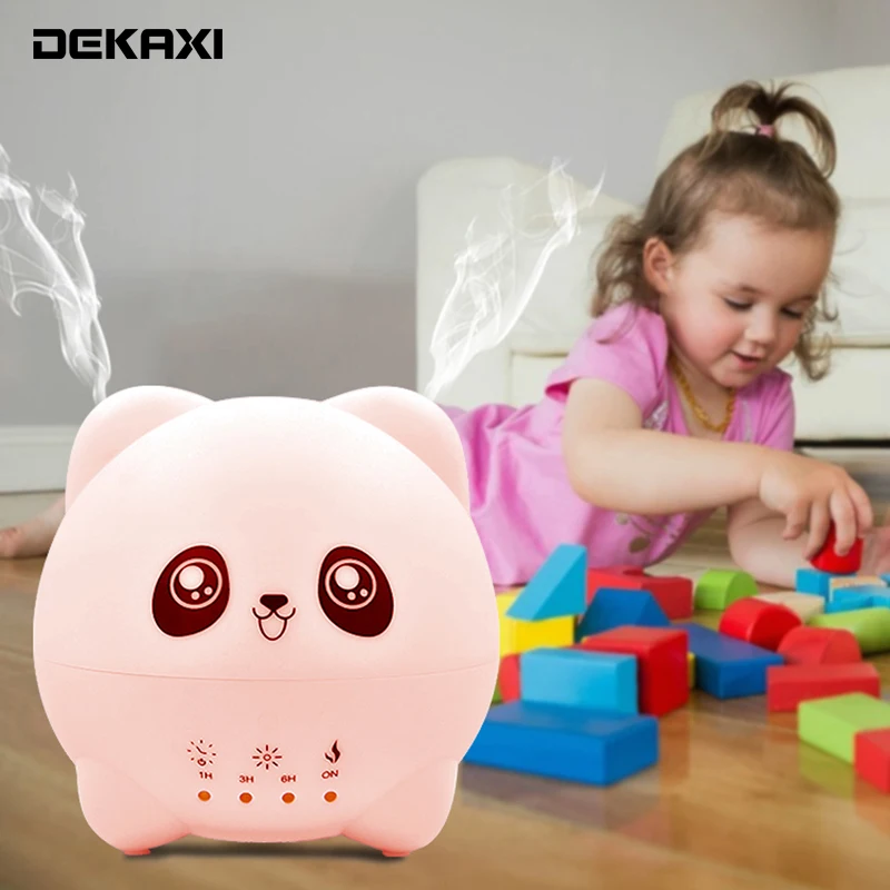 DEKAXI USB Электрический Ароматический диффузор 300 мл мультяшное мини эфирное масло