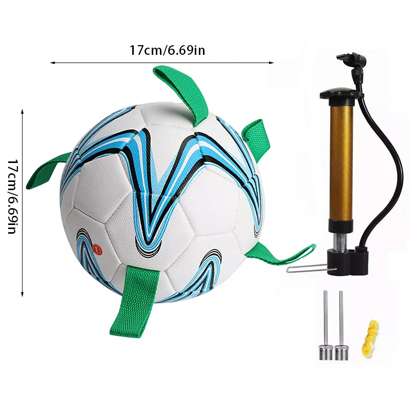 Dog Toy Pet Soccer Ball Interactive Football Toys with Grab Tabs Outdoor Training Pet Bite Chew For Puppy large Dogs Supplies
Dog Toy Pet Soccer Ball Interactive Football Toys with Grab Tabs Outdoor Training Pet Bite Chew For Puppy large Dogs Supplies