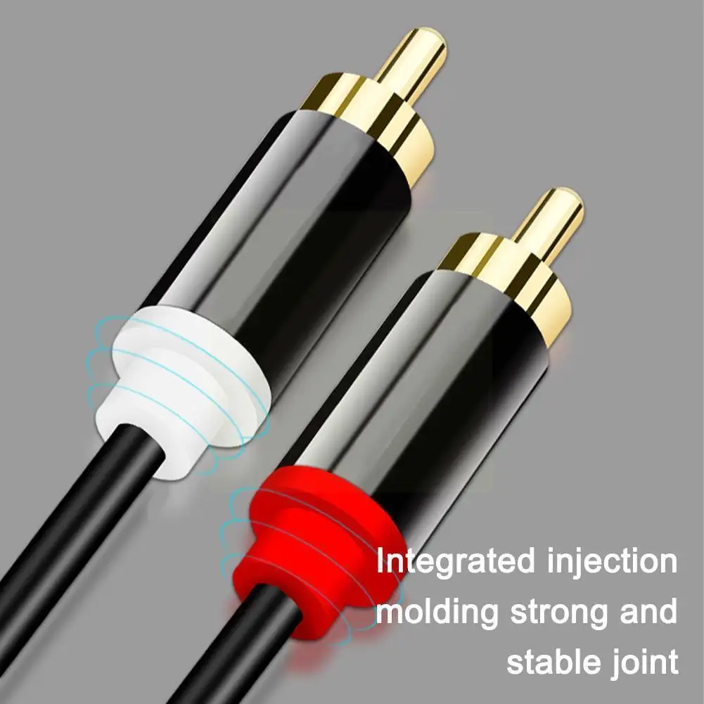 Audio Line 2RCA To 2RCA Audio Line AV Line Double Signal Audio Line To Connect Amplifier Power Audio Line E1P0
Audio Line 2RCA To 2RCA Audio Line AV Line Double Signal Audio Line To Connect Amplifier Power Audio Line E1P0