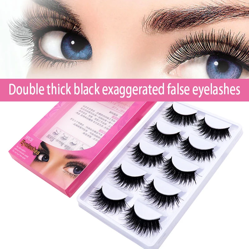 5 Pairs Faux Eyelashes Natural Look Wispy Extension Long Lashes False Eyelashes For Women Girl
5 Pairs Faux Eyelashes Natural Look Wispy Extension Long Lashes False Eyelashes For Women Girl