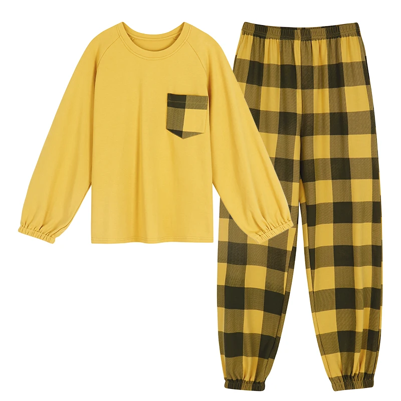 Women's Pajamas Set Fashion Plaid Cartoon Sleepwear Women Pure Cotton Long Sleeve Pijama Casual Homewear Pyjamas M L XL XXL XXXL
Women's Pajamas Set Fashion Plaid Cartoon Sleepwear Women Pure Cotton Long Sleeve Pijama Casual Homewear Pyjamas M L XL XXL XXXL