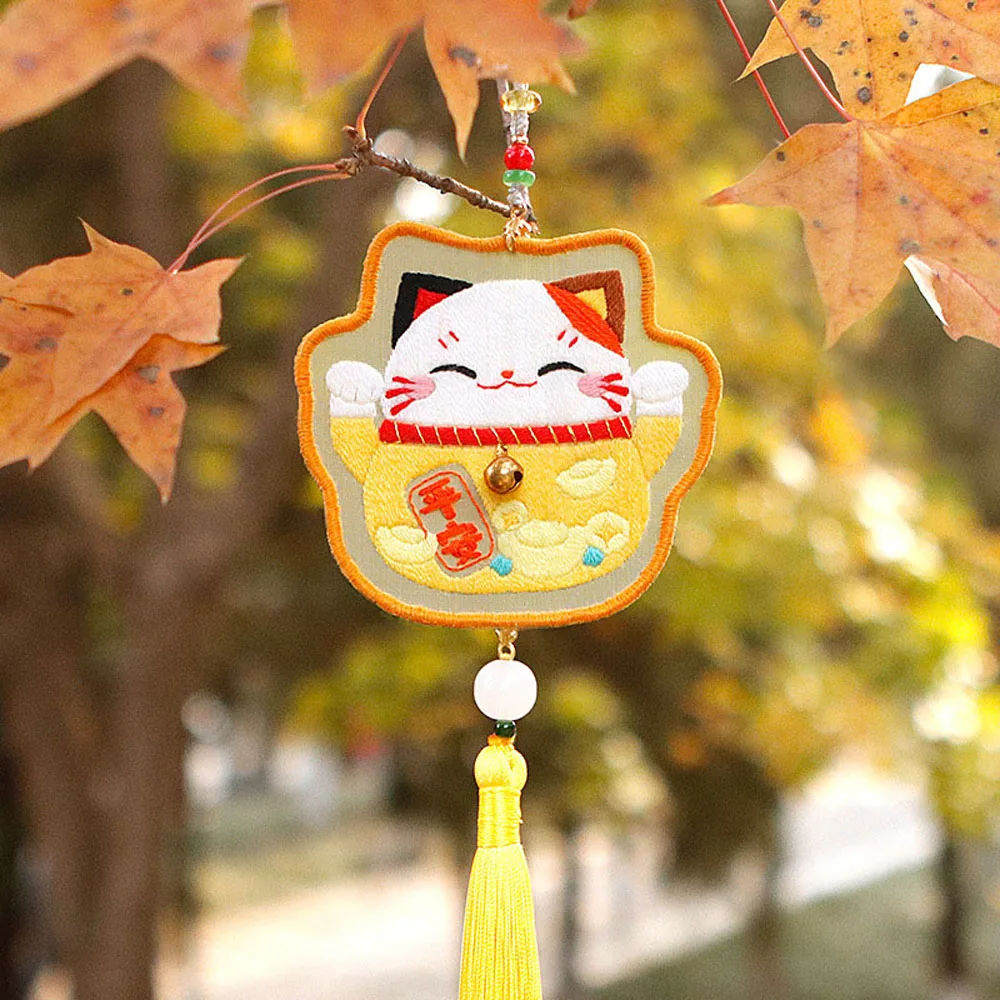 Beads Embroidery Pendant Chinese Diy Kit Lucky Cat Embroidery Kit Pray For Peace Beadwork Sets Tassel Pendant Needlework Stitch
Beads Embroidery Pendant Chinese Diy Kit Lucky Cat Embroidery Kit Pray For Peace Beadwork Sets Tassel Pendant Needlework Stitch