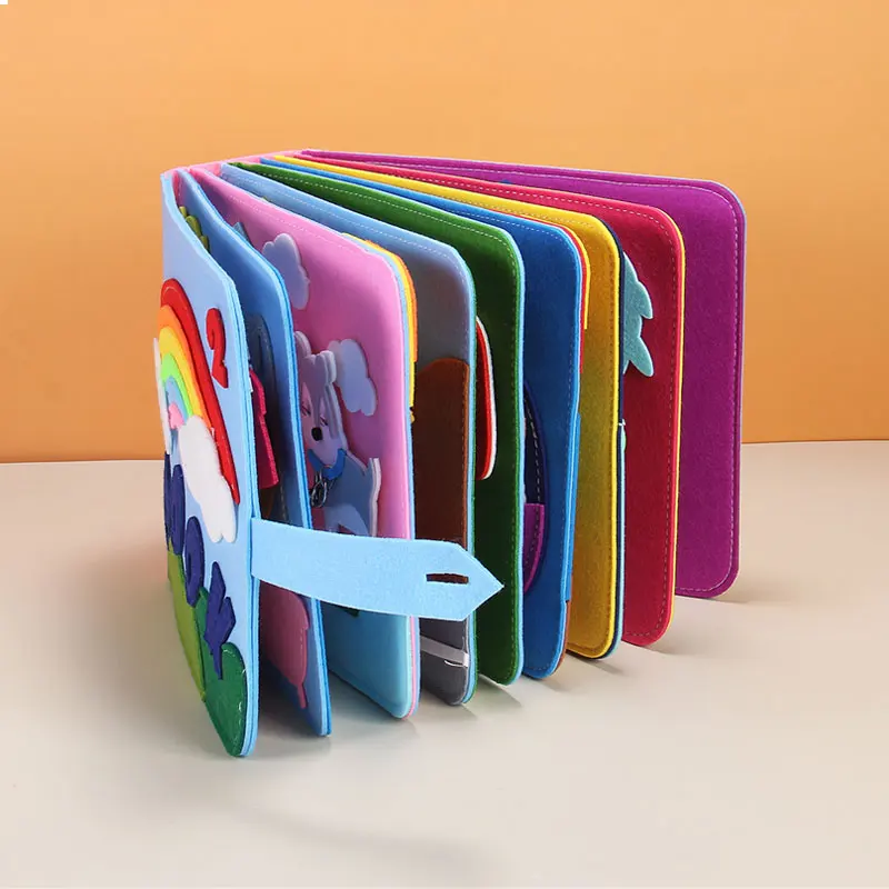 Montessori Board Quiet Story Baby Busy Cloth Book Early Learning Education Habits Knowledge Developing Toys for Christmas Gift
Montessori Board Quiet Story Baby Busy Cloth Book Early Learning Education Habits Knowledge Developing Toys for Christmas Gift