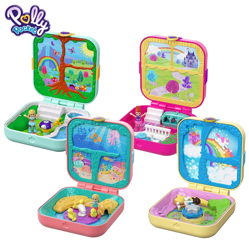 Оригинальные Мини-куклы POLLY POCKET, скрытые укрытия, аксессуары для рождества для девочек Подарки на день рождения
Оригинальные Мини-куклы POLLY POCKET, скрытые укрытия, аксессуары для рождества для девочек Подарки на день рождения