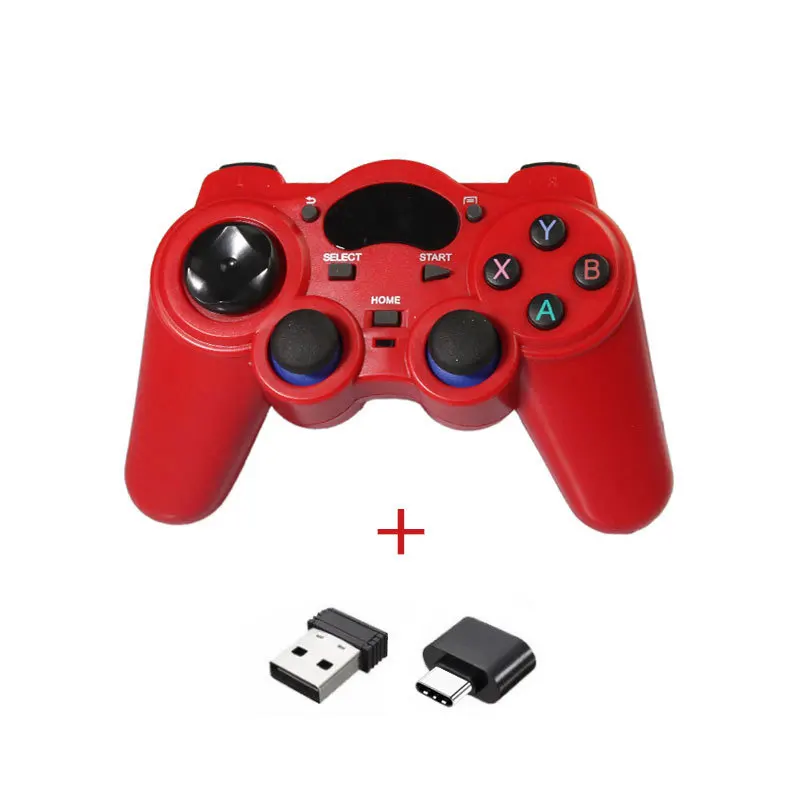 ZY Electro-World New 2.4G Wireless Mobile Gamepad Joystick Controller For PC 360 TV Box Gaming Gamepads
ZY Electro-World New 2.4G Wireless Mobile Gamepad Joystick Controller For PC 360 TV Box Gaming Gamepads