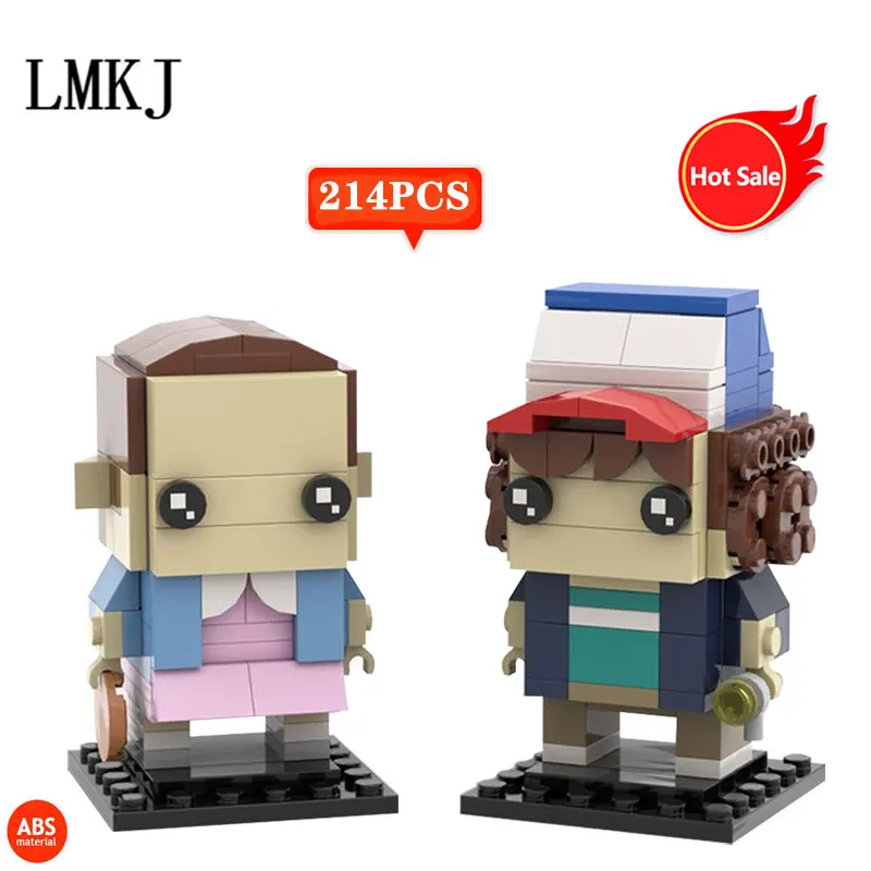 DIY Dustin&Eleven Science Fiction Animation Building Blocks Toy Friend high-tech City Character Film Memorial Toys Creative Gift 
DIY Dustin&Eleven Science Fiction Animation Building Blocks Toy Friend high-tech City Character Film Memorial Toys Creative Gift