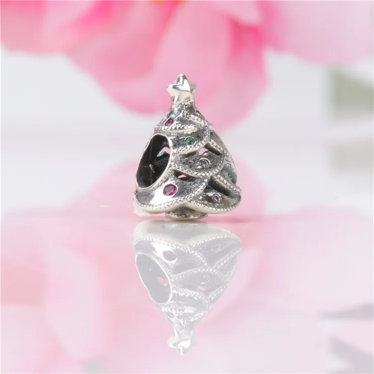 DoDoFly S925 Стерлинговое Серебро, Новые бусины в виде рождественской елки, подходят для оригинального браслета, подвеска, фотоподарок 
DoDoFly S925 Стерлинговое Серебро, Новые бусины в виде рождественской елки, подходят для оригинального браслета, подвеска, фотоподарок