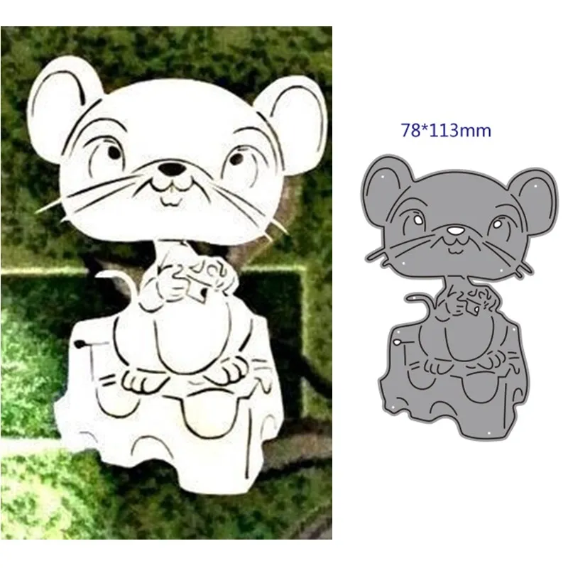 Металлические штампы для вырезания форма для животных мышь украшение для скрапбукинга бумаги ремесло Нож Форма лезвие удар трафареты штам...
Металлические штампы для вырезания форма для животных мышь украшение для скрапбукинга бумаги ремесло Нож Форма лезвие удар трафареты штам...