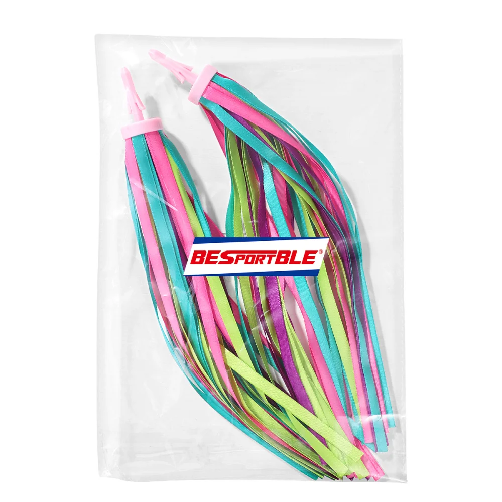 BESPORTBLE One Pair of Childrens Bike Handlebar Streamers Grips Tassels Ribbons Baby Carrier Accessories (Colorful)
BESPORTBLE One Pair of Childrens Bike Handlebar Streamers Grips Tassels Ribbons Baby Carrier Accessories (Colorful)