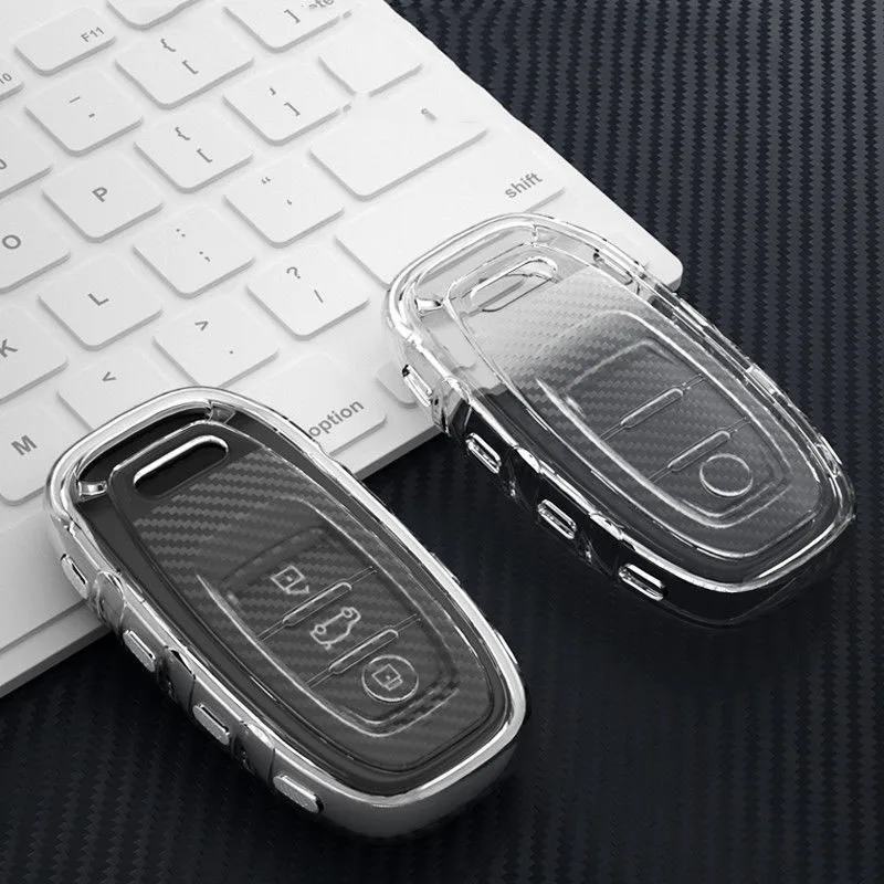 High Quality TPU Car Key Case Cover Fob for Audi B8/C7 A4 A5 A6 A7 A8 Q5 SQ5 S4 S5 S6 S7 S8 Holder Protector Covers
High Quality TPU Car Key Case Cover Fob for Audi B8/C7 A4 A5 A6 A7 A8 Q5 SQ5 S4 S5 S6 S7 S8 Holder Protector Covers