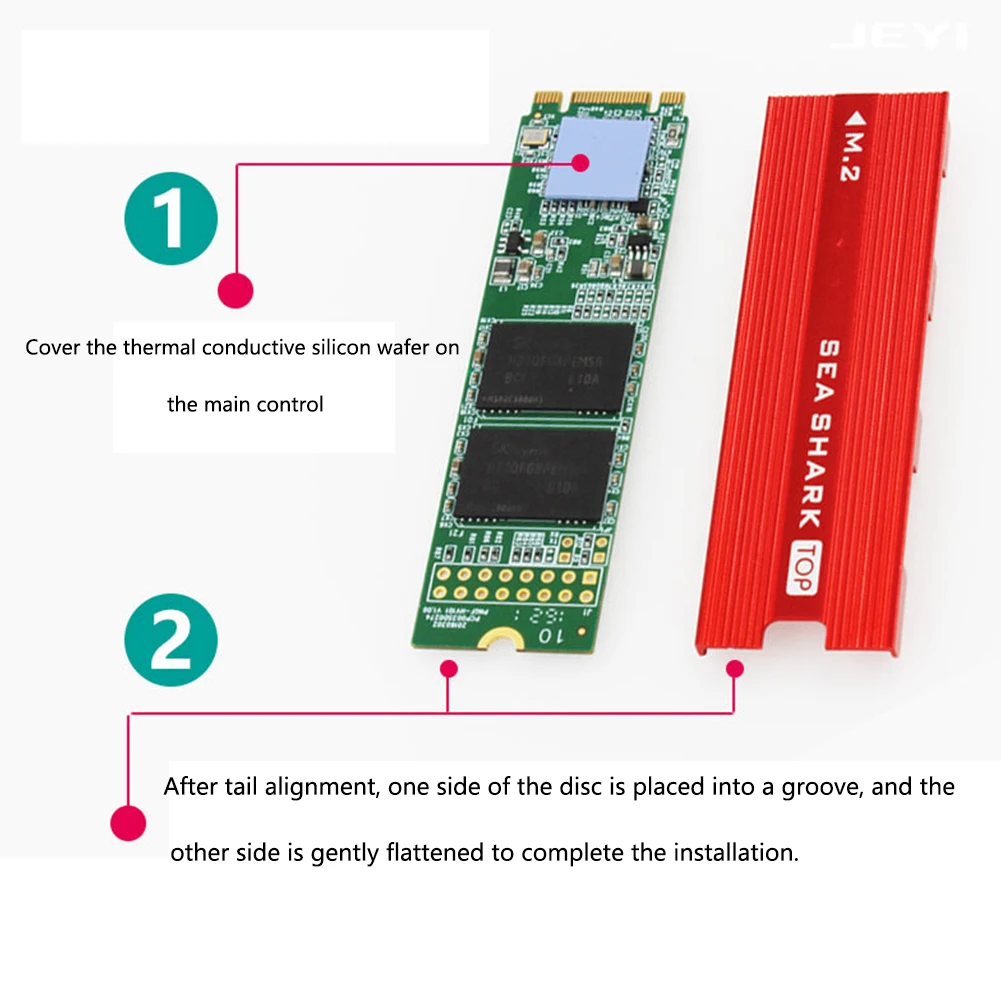

Охлаждающая подставка для жесткого диска M.2, радиатор, плавник радиатора, термальные ноутбуки, алюминиевая замена, практичный мини-драйвер, ...