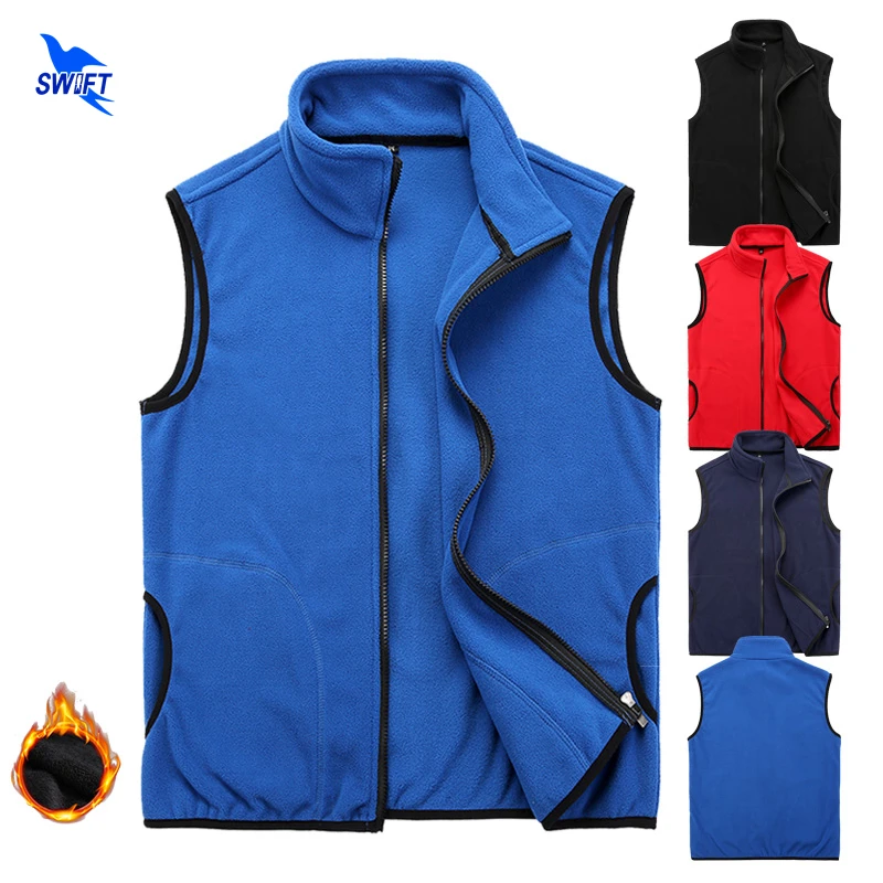 2020 Autumn Winter Outdoor Hiking Fleece Vest Men Quick Dry Thick Warm Waistcoats Thermal Soft Outwear Workout Sleeveless Jacket
2020 Autumn Winter Outdoor Hiking Fleece Vest Men Quick Dry Thick Warm Waistcoats Thermal Soft Outwear Workout Sleeveless Jacket