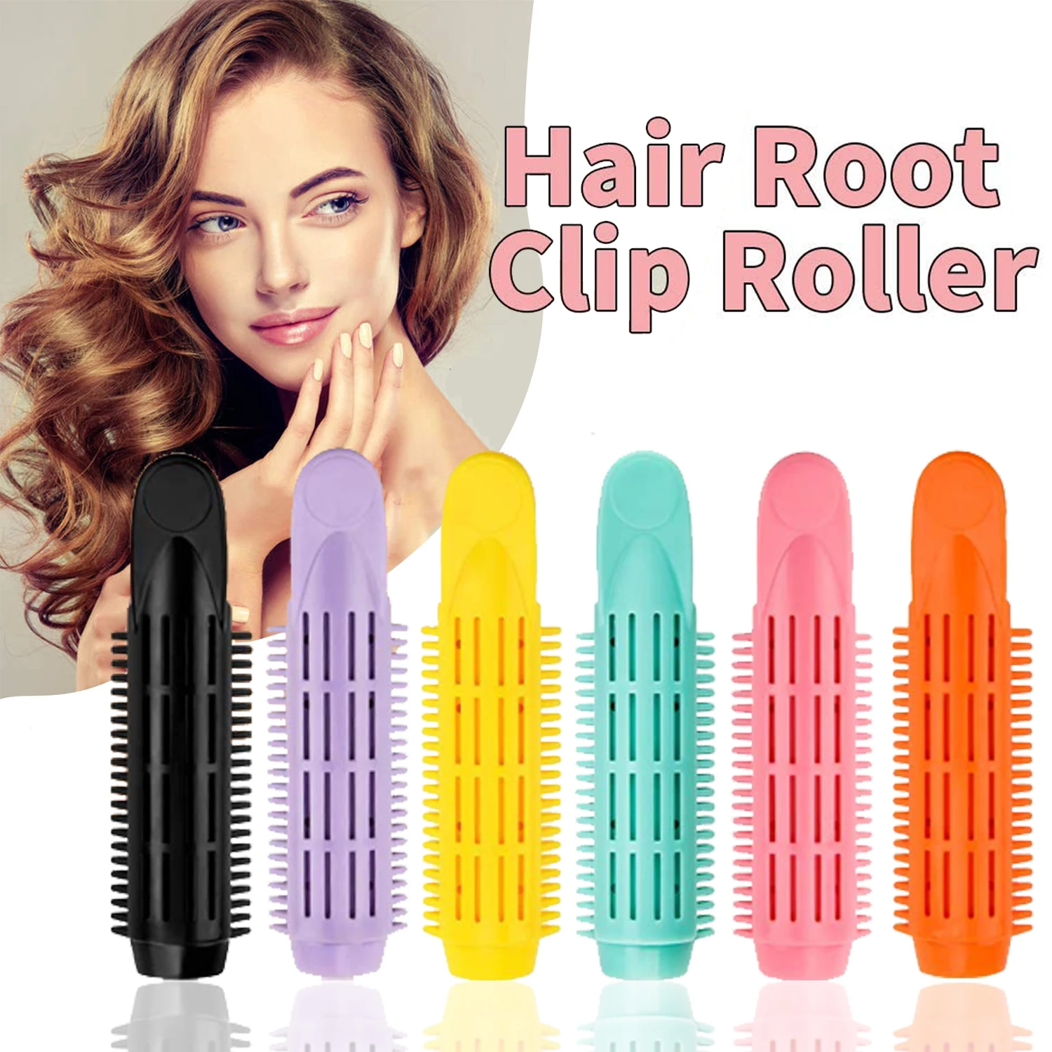 18 Pieces Professional Hair Root Rollers Clips Natural Fluffy Naturally Hair Curler Twist Wave Fluffy Plastic Hair Styling Tool
18 Pieces Professional Hair Root Rollers Clips Natural Fluffy Naturally Hair Curler Twist Wave Fluffy Plastic Hair Styling Tool