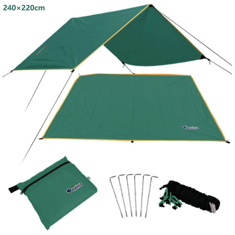 Sun Shelter Awning Beach Outdoor Camping Mat Blanket Garden Sun Awning Canopy Sunshade Hammock Rain Fly Tarp Waterproof Tent
Sun Shelter Awning Beach Outdoor Camping Mat Blanket Garden Sun Awning Canopy Sunshade Hammock Rain Fly Tarp Waterproof Tent
