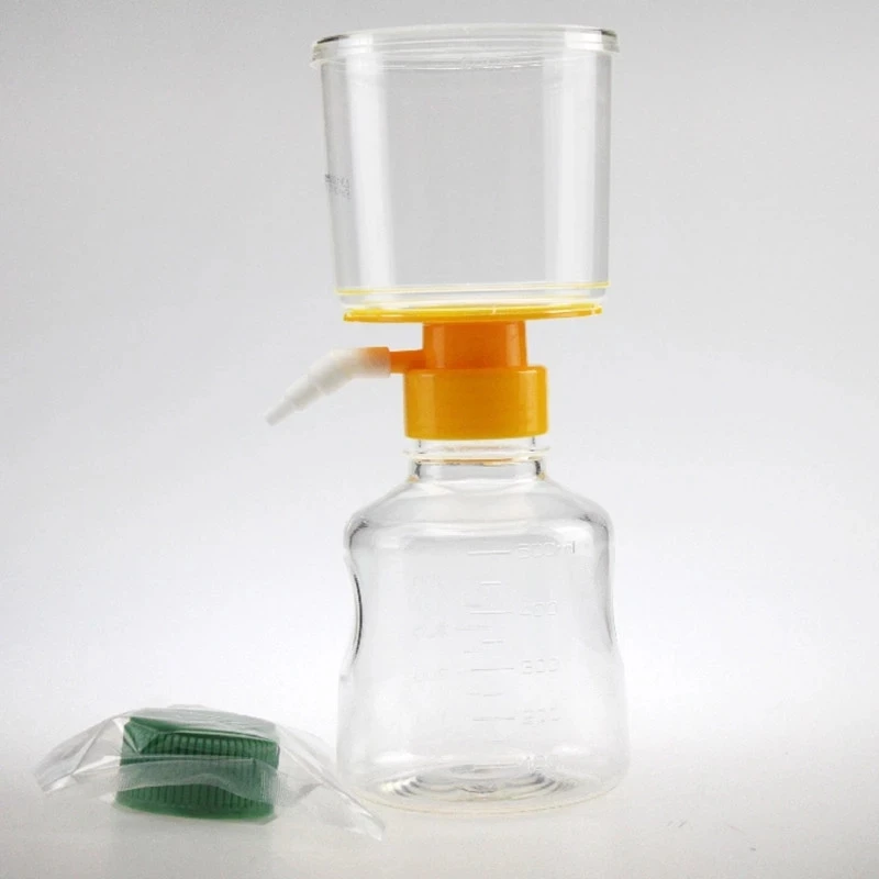 0.22um Lab Vacuum Filtration System Apparatus PVDF Bottle Filter Set 
0.22um Lab Vacuum Filtration System Apparatus PVDF Bottle Filter Set