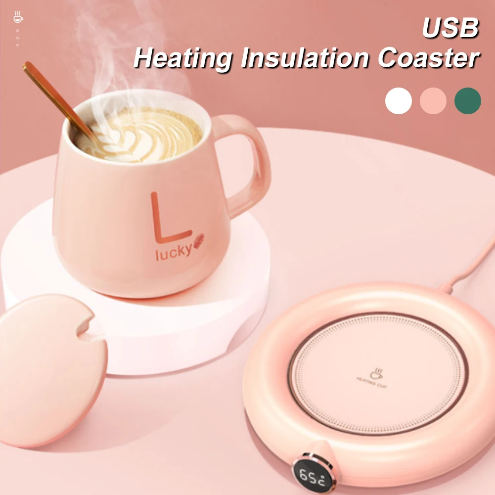 Coffee Mug Warmer Rechargeable 3-Gear Adjustment Heating Coaster Cup Mat with Indicator For Office Home to Warm Coffee Tea Milk
Coffee Mug Warmer Rechargeable 3-Gear Adjustment Heating Coaster Cup Mat with Indicator For Office Home to Warm Coffee Tea Milk