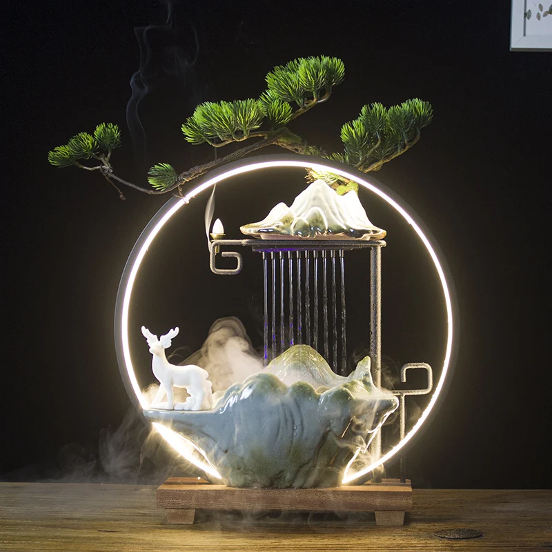 Chinese Zen Creative Water Purifier Fountain Lucky Decoration Living Room Entrance
Chinese Zen Creative Water Purifier Fountain Lucky Decoration Living Room Entrance
