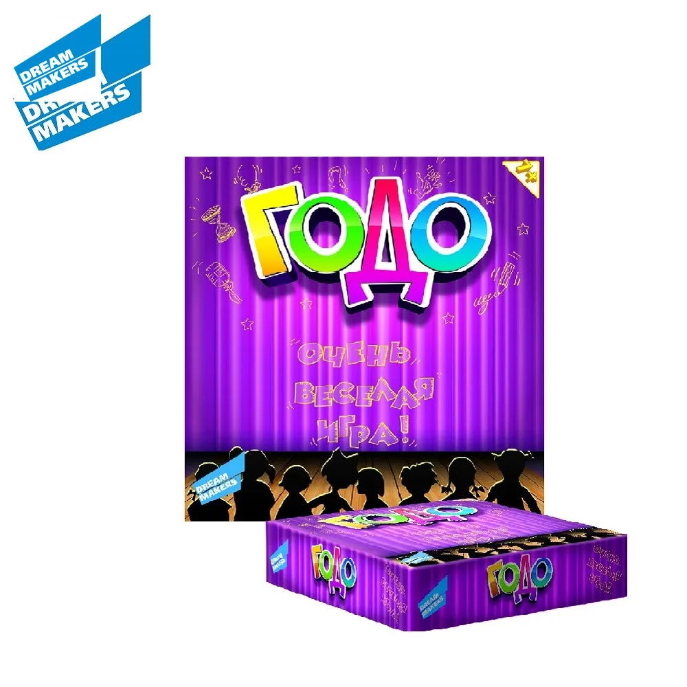 Настольная игра DREAM MAKERS детская "Годо" 12+|Игры для вечеринки| |