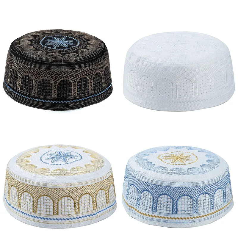2021 muslim hats Cotton Embroidery Arab Men Prayer Hat Musliman Turban Man Hijab Bonnet Saudi Arabian Islam Jewish India Caps
2021 muslim hats Cotton Embroidery Arab Men Prayer Hat Musliman Turban Man Hijab Bonnet Saudi Arabian Islam Jewish India Caps