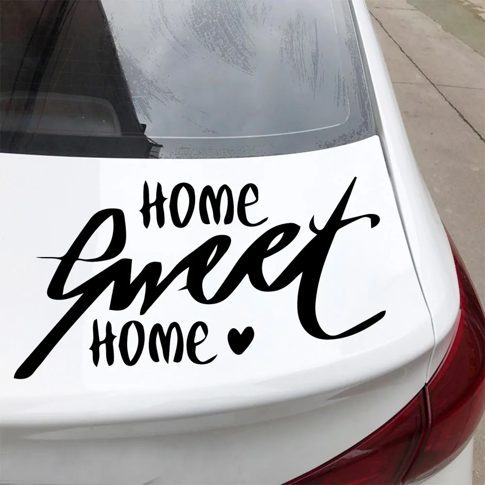 Hot Home Sweet Home Stickers Car Fashion Vinyl Car Decorative Accessories Black/White
Hot Home Sweet Home Stickers Car Fashion Vinyl Car Decorative Accessories Black/White