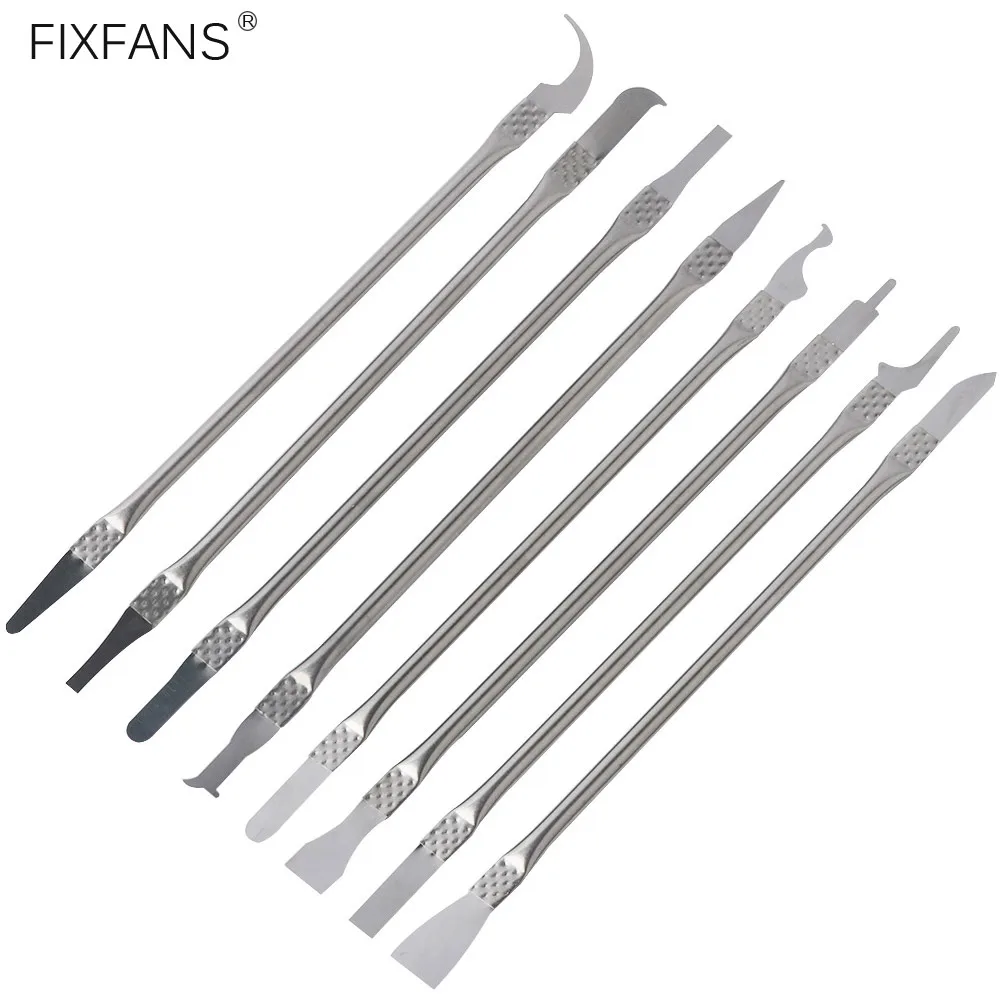 FIXFANS 8 in 1 IC Chip Repair Tools Set CPU Remover for Mobile Phone Laptop Motherboard BGA Repair Glue Removal Cleaning Tool
FIXFANS 8 in 1 IC Chip Repair Tools Set CPU Remover for Mobile Phone Laptop Motherboard BGA Repair Glue Removal Cleaning Tool