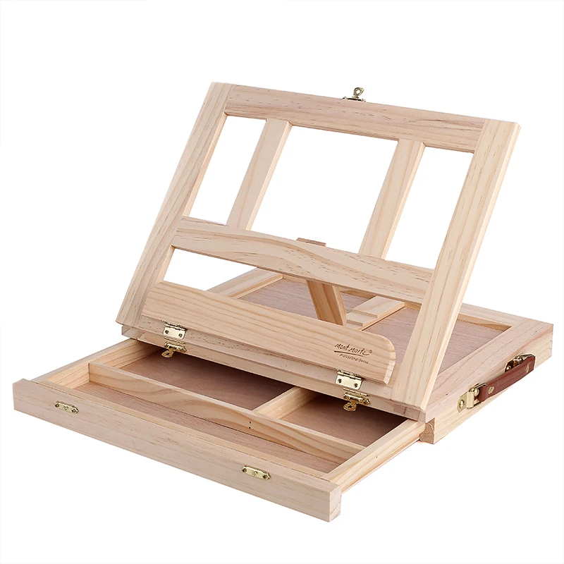 Wooden Easel Painting Easel Artist Desk Easel Portable Miniature Desk Folding Easel Table Box Oil Paint Accessories Art Supplies
Wooden Easel Painting Easel Artist Desk Easel Portable Miniature Desk Folding Easel Table Box Oil Paint Accessories Art Supplies