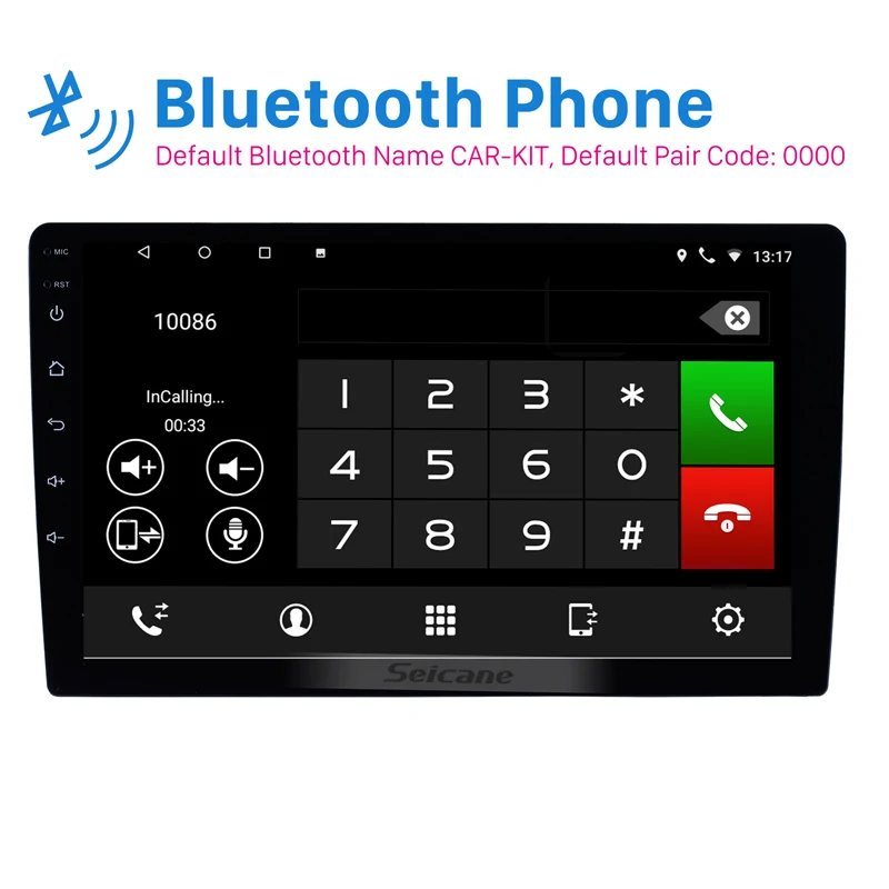 Универсальный плеер Seicane для автомобилей hyundai suzuki vw toyota honda kia nissan 9 дюймов Android 10 0