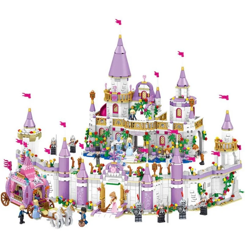 731Pcs New Friends Princess Windsors Castle Girl Series Assembled Building Blocks Model Girl Princess Sets Child Toys
731Pcs New Friends Princess Windsors Castle Girl Series Assembled Building Blocks Model Girl Princess Sets Child Toys