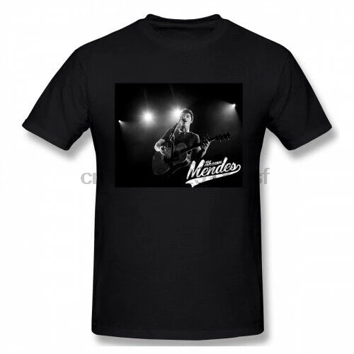 Mens Singer SHAWN MENDES Illuminate Word Tour 2019 Short Sleeve T shirt