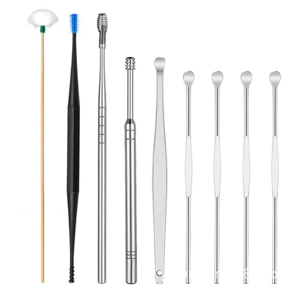 1 Set of Rust-proof Ear Picks Cleaning Tools Polished Ear Wax Cleaners (Silver)
1 Set of Rust-proof Ear Picks Cleaning Tools Polished Ear Wax Cleaners (Silver)