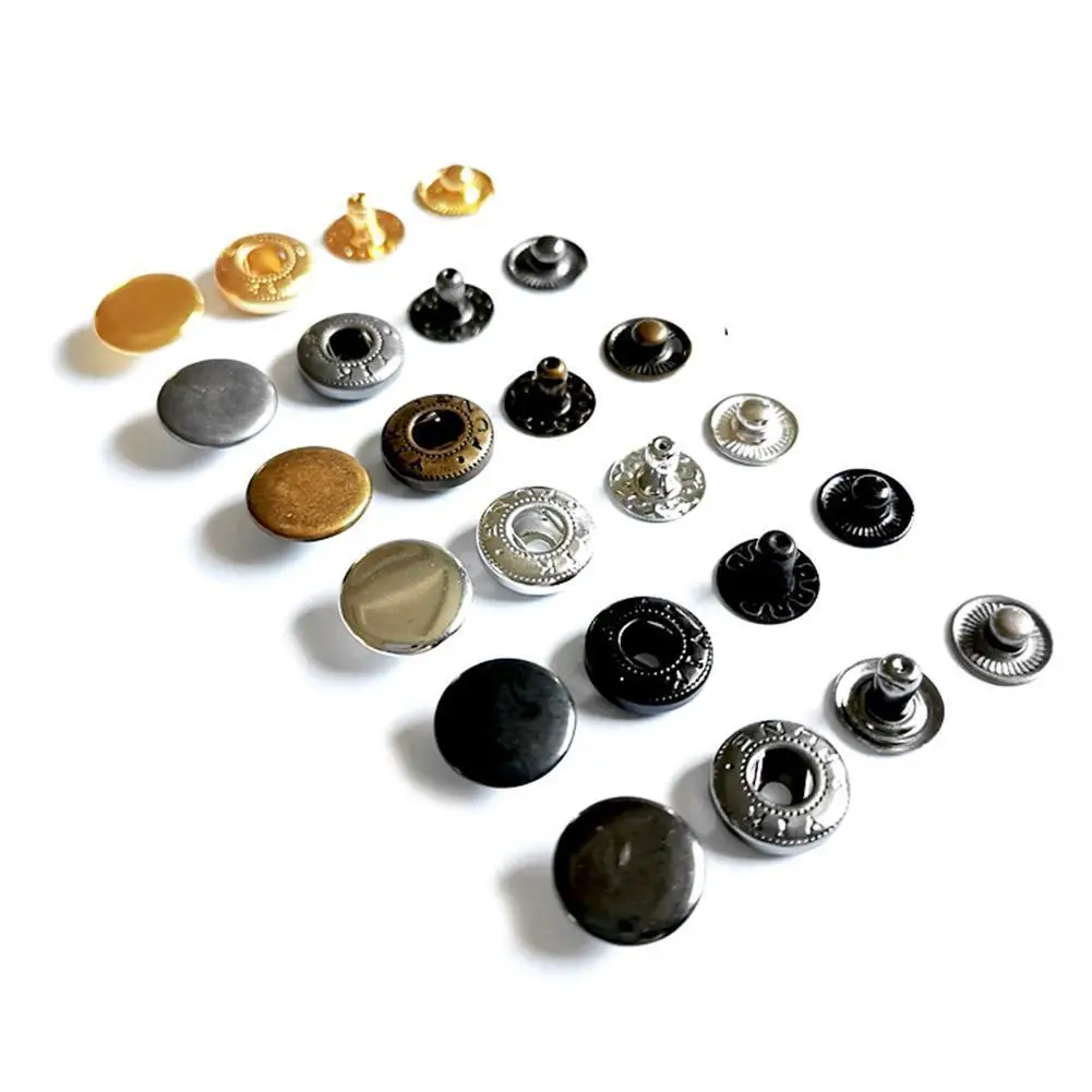 Metal Four-in-one Button Package Snap Fasteners Kit Metal Pure Copper Buttons Jacket Buckle Adjust Metal Button Jewelry Tools
Metal Four-in-one Button Package Snap Fasteners Kit Metal Pure Copper Buttons Jacket Buckle Adjust Metal Button Jewelry Tools