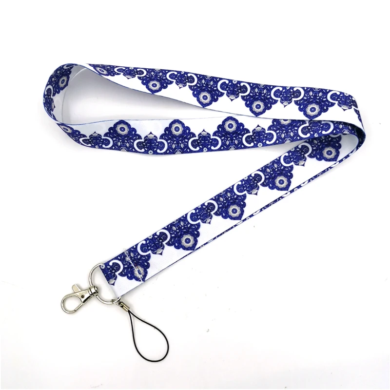 Blue and White China Neck Strap Keychain Lanyard For Keys ID Badge Holder Keyring Hang Rope Webbing Ribbon Mobile Accessories
Blue and White China Neck Strap Keychain Lanyard For Keys ID Badge Holder Keyring Hang Rope Webbing Ribbon Mobile Accessories