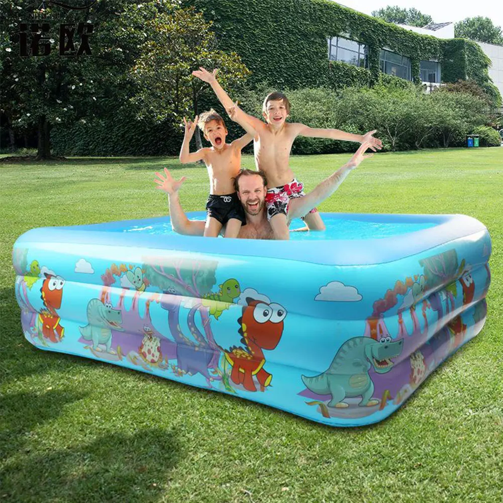 2/3-Layer Kids Inflatable Pool High Quality Child Home Use Paddling Pool Inflatable Bubble Bottom Square Swimming Pool For Baby
2/3-Layer Kids Inflatable Pool High Quality Child Home Use Paddling Pool Inflatable Bubble Bottom Square Swimming Pool For Baby