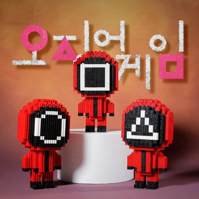 Squid Game Round Six 456 figures Mini connection blocks model building blocks toy Gift
Squid Game Round Six 456 figures Mini connection blocks model building blocks toy Gift