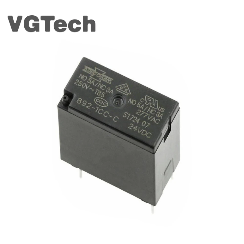 Реле 892-1CC-C-24VDC 5A DIP5
