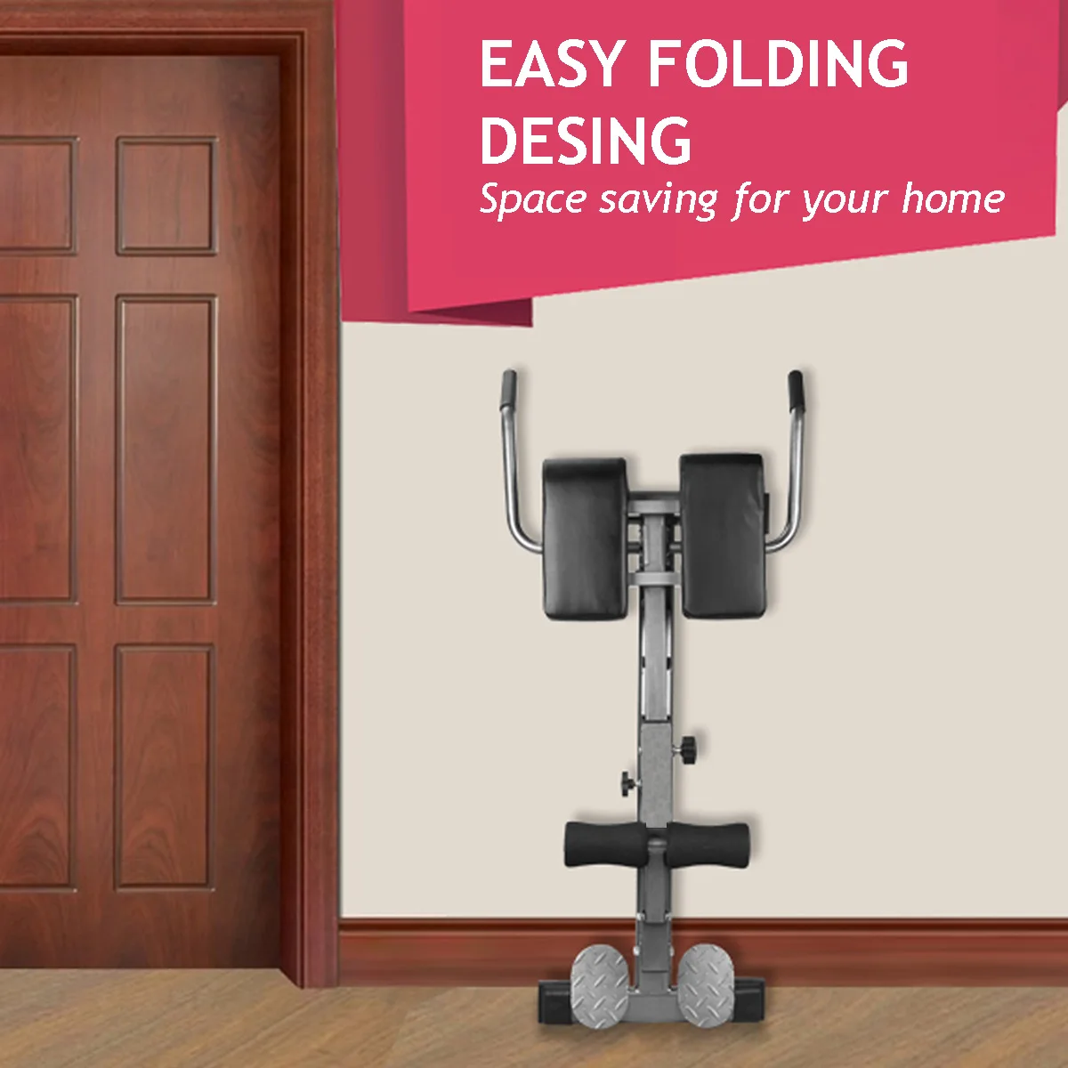 Folding Sit Up Benches Adjustable Waist Abdominal Muscle Trainer Roman Chair Push Up Dumbbell Rack Home Gym Fitness Equipment
Folding Sit Up Benches Adjustable Waist Abdominal Muscle Trainer Roman Chair Push Up Dumbbell Rack Home Gym Fitness Equipment