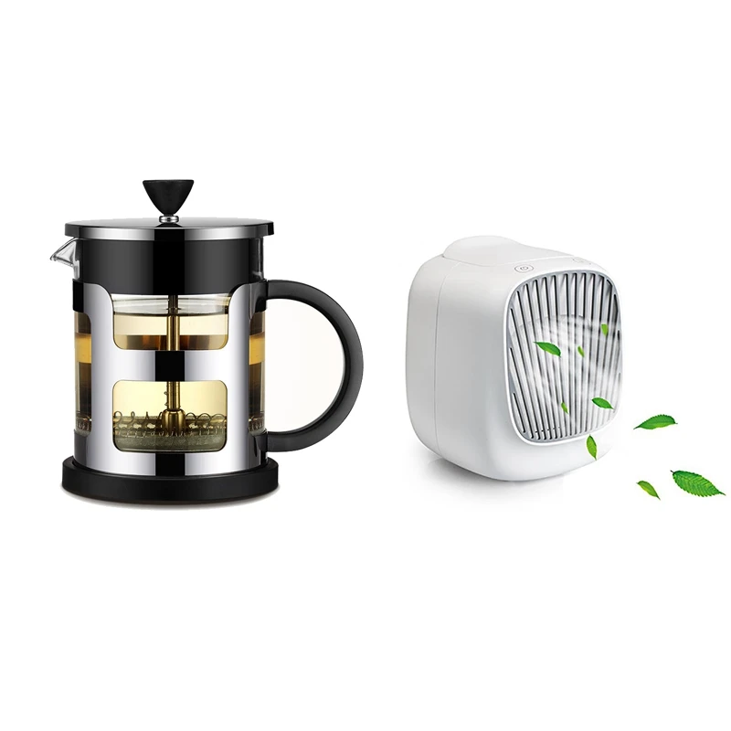 1L French Press Stainless Steel Coffee Pot Maker Glass Tea Pot With Portable Mini Air Conditioning Fan
1L French Press Stainless Steel Coffee Pot Maker Glass Tea Pot With Portable Mini Air Conditioning Fan
