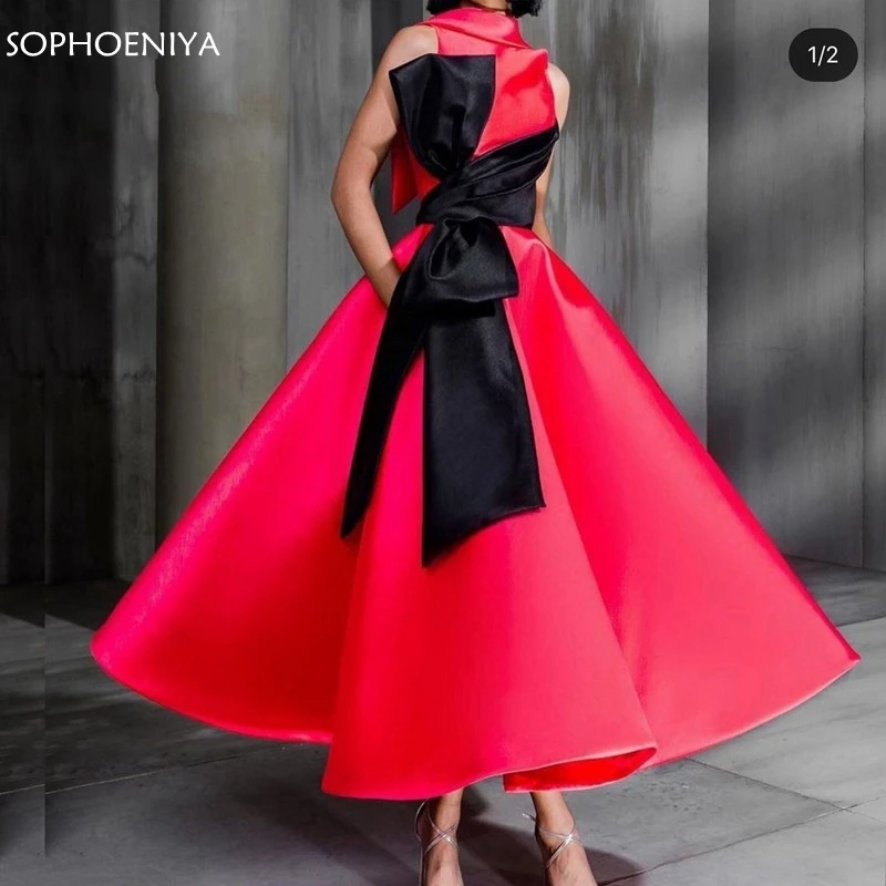 New Arrival High neck Short evening dress 2023 Red Black Evening gowns avondjurk robe soiree dubai Evening dresses
New Arrival High neck Short evening dress 2023 Red Black Evening gowns avondjurk robe soiree dubai Evening dresses