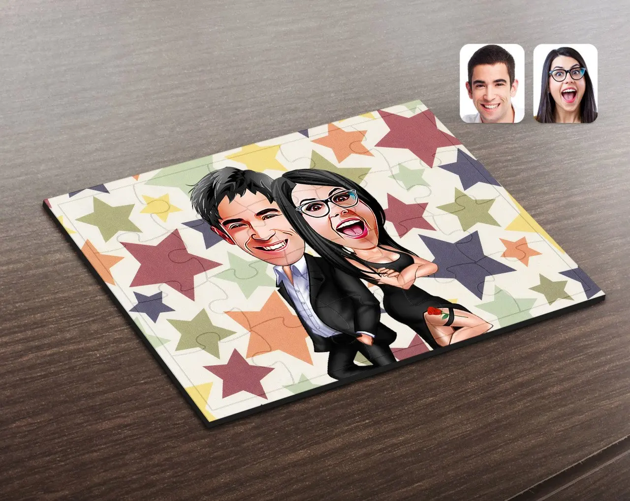 Personalized Valentine Caricature Of Wooden Puzzle-6 Reliable Gift Special Design Good Quality Surprise Play Dear Pleasant intelligence
Personalized Valentine Caricature Of Wooden Puzzle-6 Reliable Gift Special Design Good Quality Surprise Play Dear Pleasant intelligence
