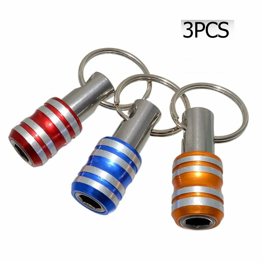 3Pcs 1/4 Universal Magnetic Bit Holder Strong Magnetizer Screwdriver Ring Hex Shank Quick Release Keychain Socket Rod Hand Tools
3Pcs 1/4 Universal Magnetic Bit Holder Strong Magnetizer Screwdriver Ring Hex Shank Quick Release Keychain Socket Rod Hand Tools