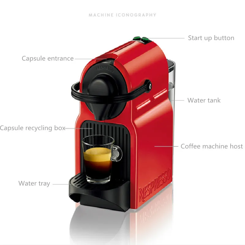 Coffee Machine Cooking Coffee Machine European Imports Automatic Capsule Coffee Machine Exquisite Unique Efficient
Coffee Machine Cooking Coffee Machine European Imports Automatic Capsule Coffee Machine Exquisite Unique Efficient